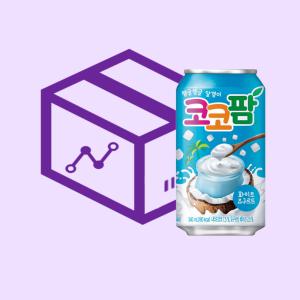 [소비기한 임박]해태 코코팜 유통기한임박 화이트 요구르트 340ml 24개