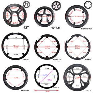 자전거 크랭크셋 액세서리 플라스틱 체인 휠 커버, 가드 링, 보호