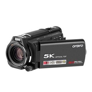 ORDRO XV80 라이브 스트리밍 카메라 4K 12X 광학 줌 디지털 캠코더 브이로그 비디오 사진