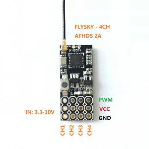 수신기 4CH 조정비행기 24G PWM 2A I FS 무선조종전투기