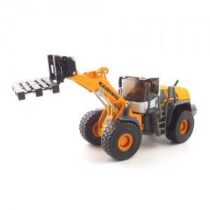 1 50 FORKLIFT LOADER(KDW250191YE) 지게차 중장비 모형조립하기 완고 만들기 프라모델 장난감 키덜트