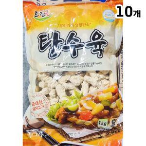 씨밀레 탕수육 1kg X10즉석식품 냉동 튀김요리 즉석 간편조리 식품