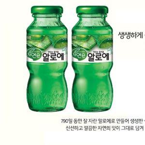 웅진 자연은 알로에 180ml X 12병음료수 과채주스 과즙 간식