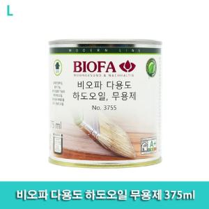 비오파 다용도 하도오일 무용제 375ml틈새메움 방수효과 목재보호 빠른건조 도장용품 목재용 석재용 하도용