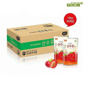 광야 산수유 파우치 130ml 1BOX(30개입)즙 과일 음료 치음료 과일치 맛있는 맛있는치 치수