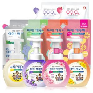 아이깨끗해 리필 200ml x3 / 용기 / 핸드솝 / 액상형 거품형 / 클린베리 프레시자몽 순 퓨어핑크 청포도