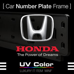 [미니에프]미니에프 어코드 블랙번호판가드/어코드/CRV/MSNP22 - HONDA Number Plate Frame / 롱타입 번호