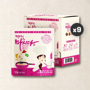 미쓰리 마시다 (12gx5ea) 9케이스 만능 멸치육수