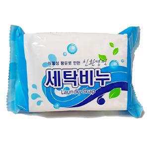 식물성 팜유로 만든 대용량 빨래비누 400g 세탁비누 큰