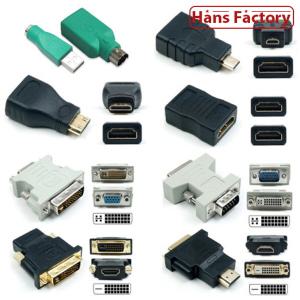 마이크로 미니 micro mini HDMI DVI VGA RGB PS2USB마우스변환젠더