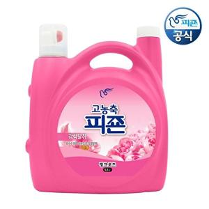 [피죤]피죤 고농축 대용량 5.5L 섬유유연제 핑크로즈 (편리한 펌프타입)