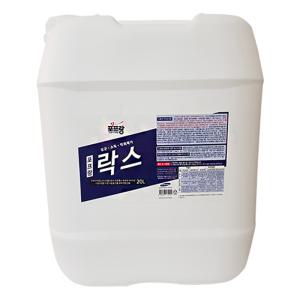 [햇살리빙]포프랑 락스 20L 업소용 대용량 욕실 싱크대 살균 표백 곰팡이 세균 바이러스 공공위생