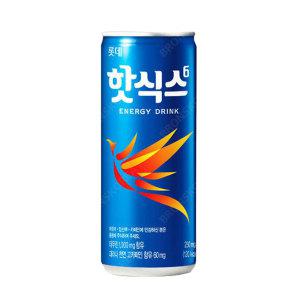 롯데 핫식스 250ml 1박스(30캔) 음료수 탄산 에너지음료