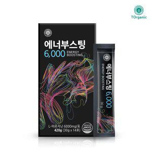 [투오가닉] 에너부스팅 슈퍼고함량  L 아르기닌 6000mg 30g  14포x1박스