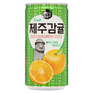 참맑은 제주감귤 175ml x 90캔 음료수 캔음료