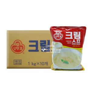 가마랑오뚜기 크림스프 1kg 10개입 크림수프