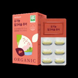 뉴트리원 유기농 밀크씨슬 퓨어 1000mg x 30정 3개