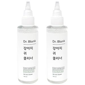 닥터블랭크 강아지 저자극 귀 클리너, 100ml, 2개