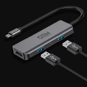 3IN1 노트북 맥북 아이패드프로 C타입 멀티 허브 4K HDMI 미러링 USB 3.0 포트 확장 USB-C 유에스비 젠더