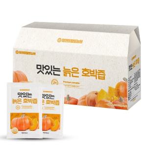 [참앤들황토농원]  맛있는 늙은호박즙 90ml x 30포 1박스(총30포)