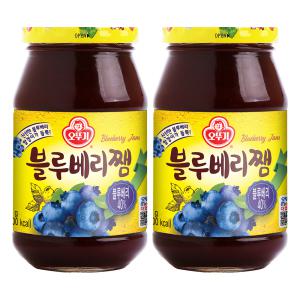 오뚜기 블루베리쨈, 500g, 2개