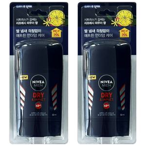 니베아 맨 데오드란트 스틱 드라이 앤 임팩트 50ml 2개