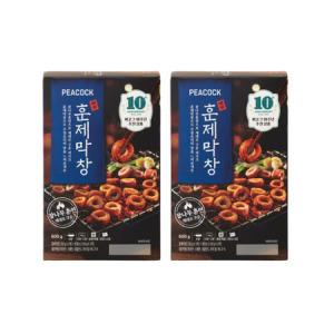 피코크 훈제 막창 훈제막창 600g 2개입 1.2kg 피콕포차 무료배송_MC