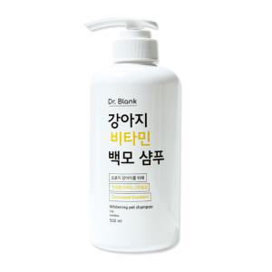 닥터블랭크 강아지 비타민 백모 샴푸 무향, 500ml, 1개