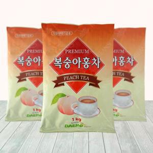 대호 복숭아홍차 1kg x 12개 아이스티 파우더 차음료