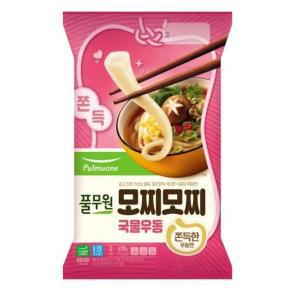 풀무원 기묘한수퍼 일본식 모찌모찌 국물우동 470g (2인) 저칼로리 먹스타그램 먹방 깊은육수 쉬운요리