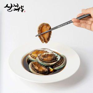 [NS홈쇼핑][완도직송]280g+280g 완도전복장 (1통/4미) /전복 장조림 반찬[33354948].