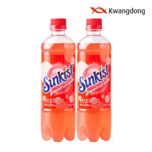 [본사직영] 썬키스트 자몽 소다 600ml 24입