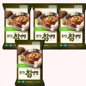 대용량 풀무원 칡냉면 2인 (905g) x 4봉지 대량 냉면