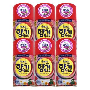 산도깨비 방향제 자동분사 리필 라일락 290mL X 6개