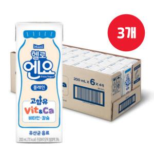 매일 헬로 엔요 플레인 200ml x 72팩