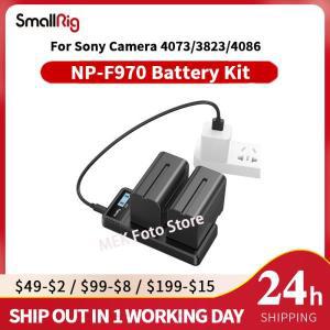 SmallRig NP-F970 카메라 배터리  키트, 듀얼 고속 LCD 디스플레이, 소니 4073/3823, 7800mAh