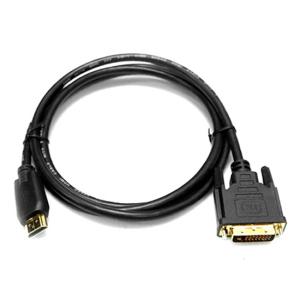 HDMI to DVI 기본형 골드 케이블 1M