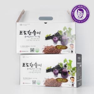 포도한송이 포도씨 포도즙 100ml 60팩(30팩 2박스)