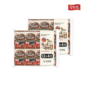 [광천김] 참나무로 훈연한 재래 도시락김 4g x 32봉