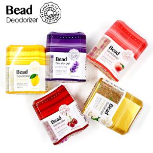 해피룸 Bead 방향제 겔구슬타입 200g (실내탈취제 디퓨져 체리향 레몬향 라벤더 피치향 파우더향)