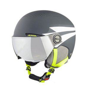 [기타]알피나 주니어 아동 헬멧 2223 ALPINA ZUPO VISOR  QLITEcharcoal neon matt