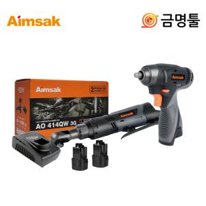 아임삭 AO414QW 3G 충전콤보세트 2.0AH 2팩 AW414Q 3G AI414RW 3G 임팩 라쳇