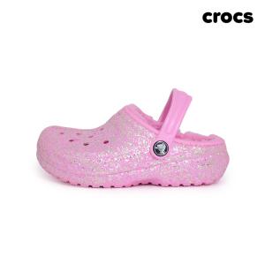 크록스 슬리퍼 GLITTER CLOG K(207462-6S0)