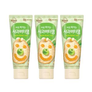 복음자리 바로 짜먹는 사과버터잼 100g x 3개 (300g)