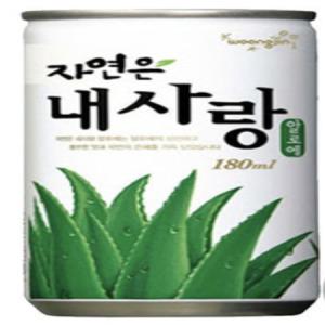 웅진 내사랑알로에 180ml x 30캔 2박스 (총 60캔)_MC