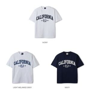 [후아유] California Letter Short Sleeve Tshirt (WHRAE2324U)