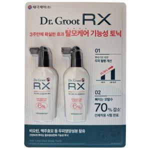 태극제약 닥터그루트 RX 탈모케어 토닉 90ml x 2개