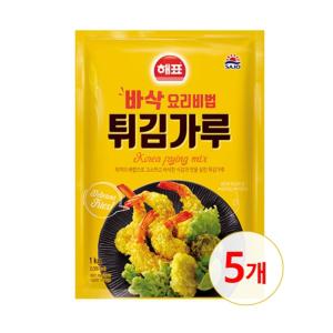 사조해표 튀김가루 1kg x 5개