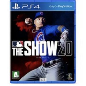 PS4 MLB THE SHOW 20 / MLB20 더쇼20 / 중고