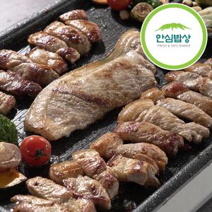 안심밥상 한돈 제주흑돼지 구이살 300g x 2팩 ... 총600g